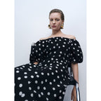 Robe Bustier À Pois