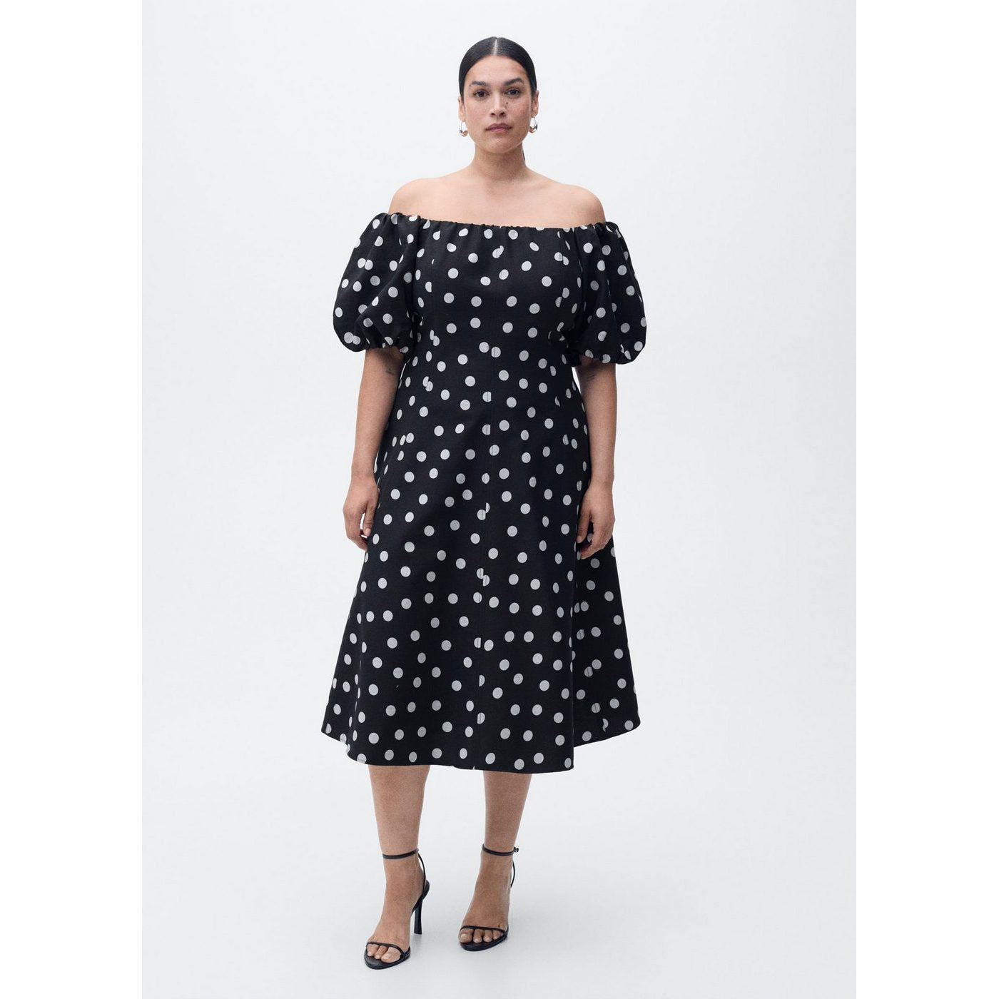 Robe Bustier À Pois