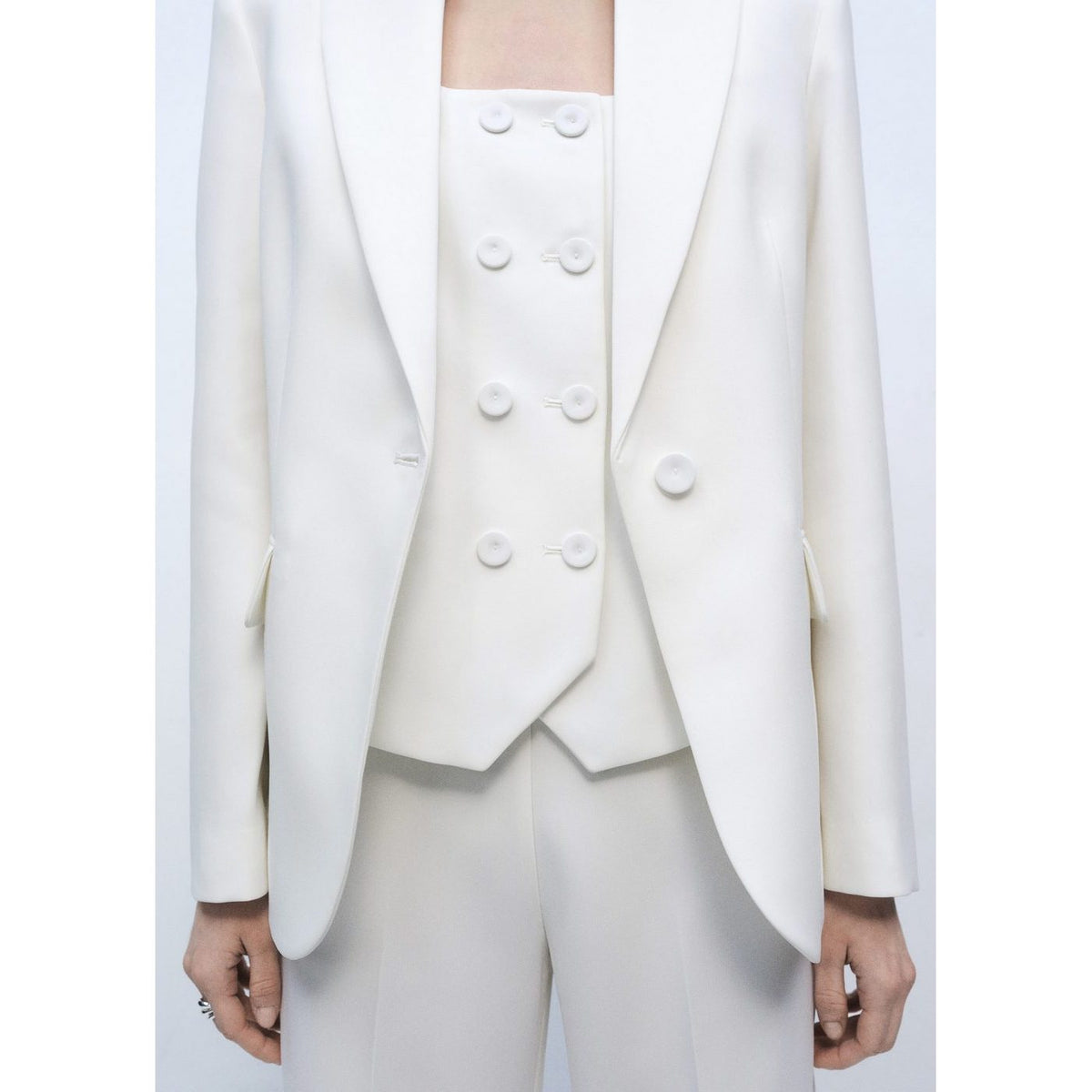 Gilet De Costume Double Boutonnage
