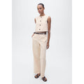 Top Crop Coton Boutons