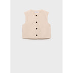 Top Crop Coton Boutons