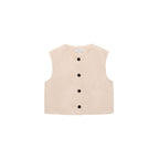 Top Crop Coton Boutons