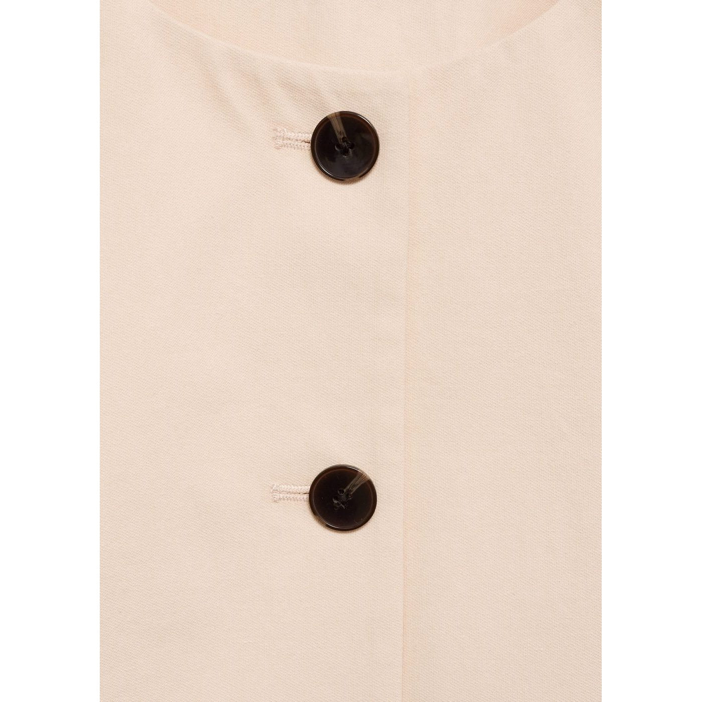 Top Crop Coton Boutons