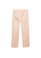 Cropped Flare Jeans with Pockets