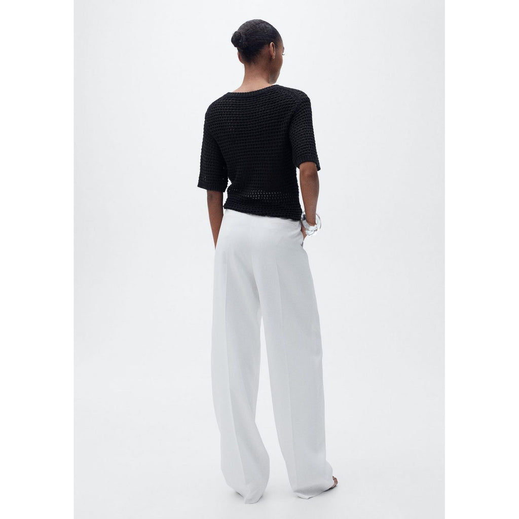 Pull-Over Crochet Manches Courtes