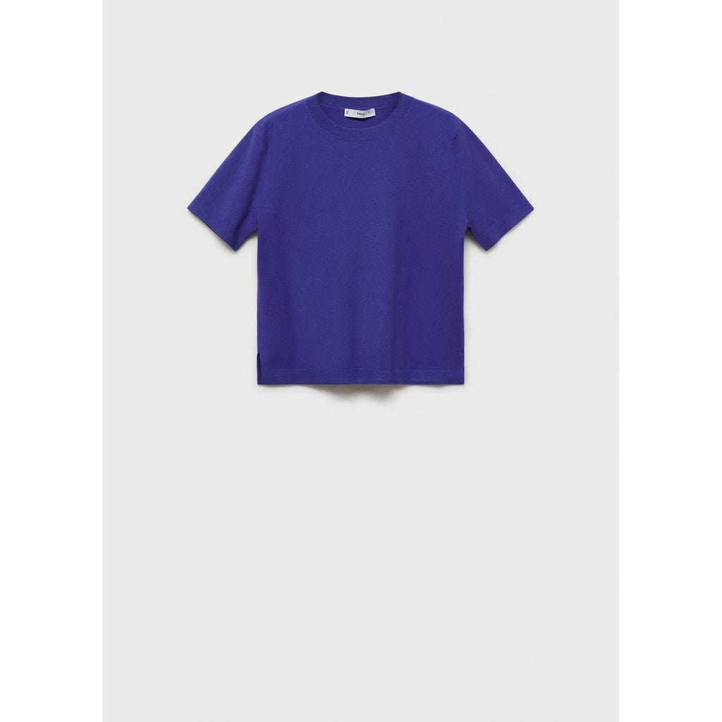 Pull-Over Maille Fine Manches Courtes