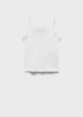 Bimba Off-White Top - Girl