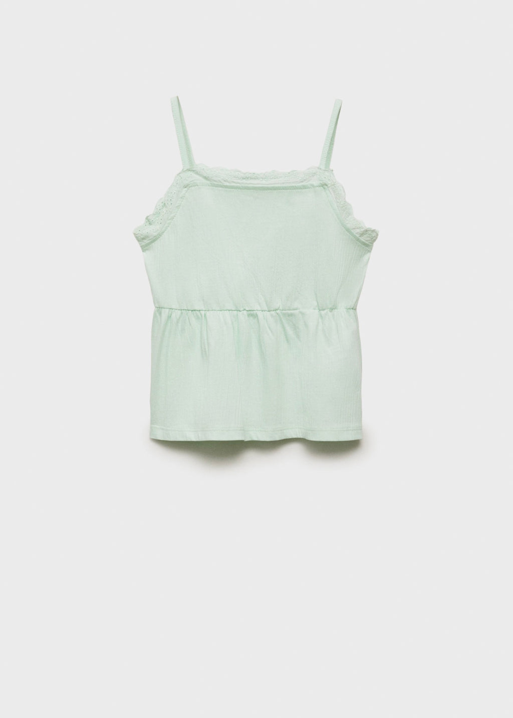 Top Bimba Vert Menthe - Fille