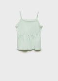 Top Bimba Vert Menthe - Fille