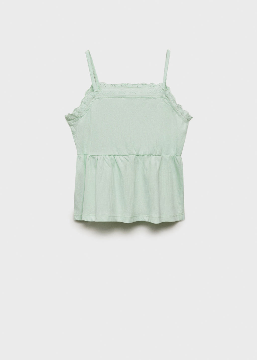Top Bimba Vert Menthe - Fille