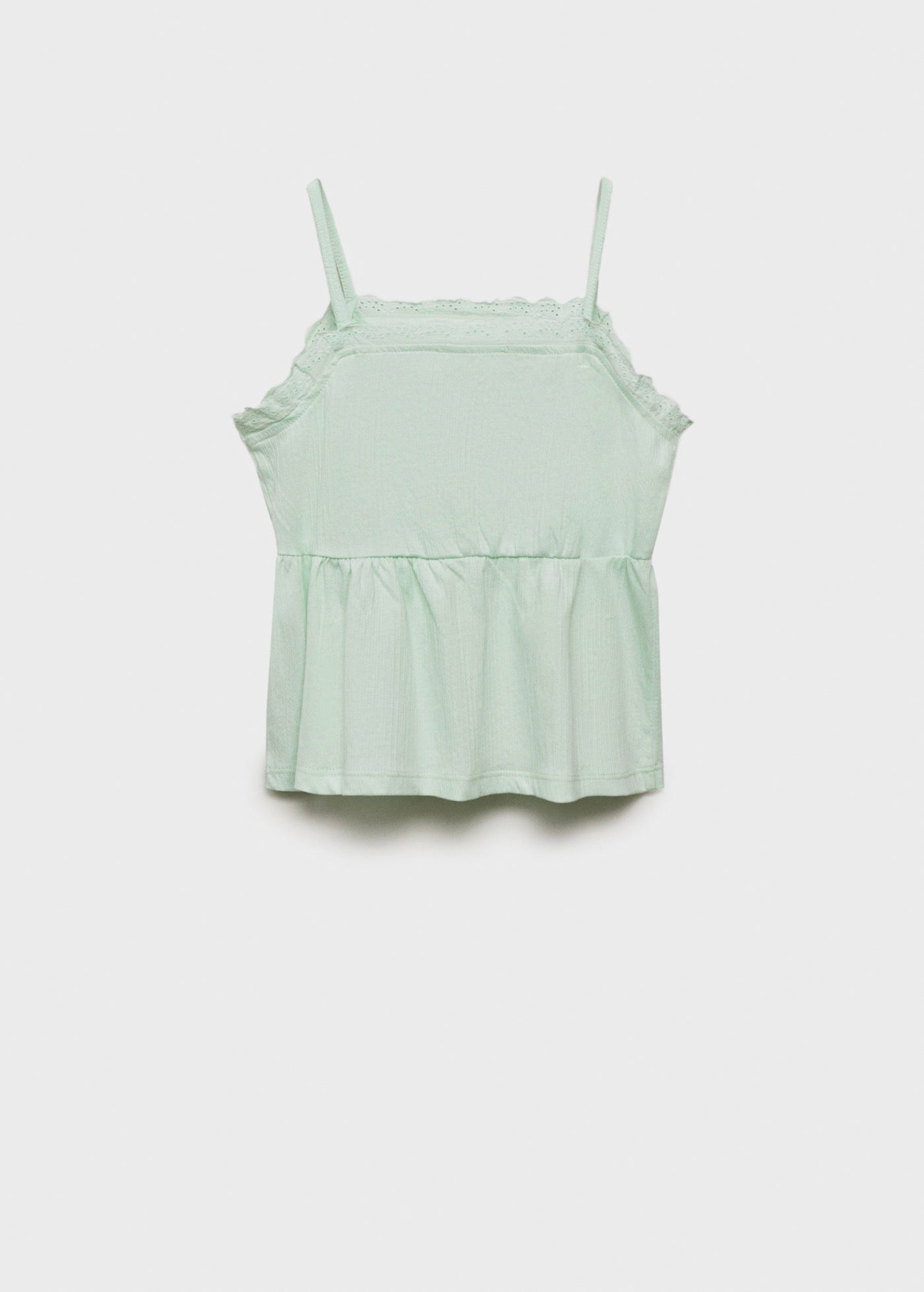 Top Bimba Vert Menthe - Fille