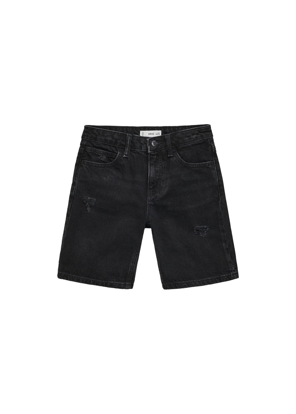 Martin Black Denim Bermuda Shorts - Boy