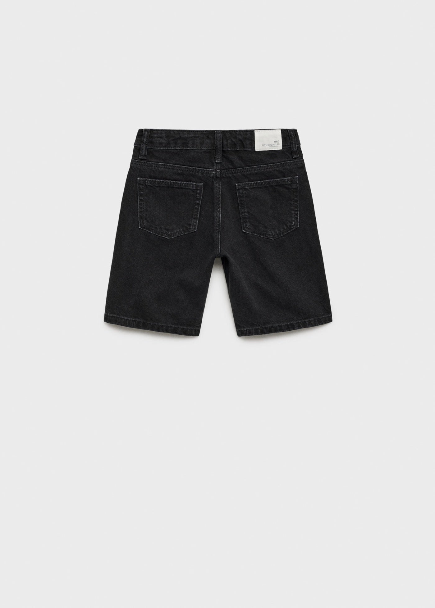 Martin Black Denim Bermuda Shorts - Boy