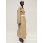Trench Oversize Effet Froissé