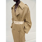 Trench Oversize Effet Froissé