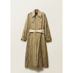 Trench Oversize Effet Froissé