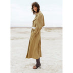 Trench Oversize Effet Froissé