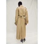 Trench Oversize Effet Froissé