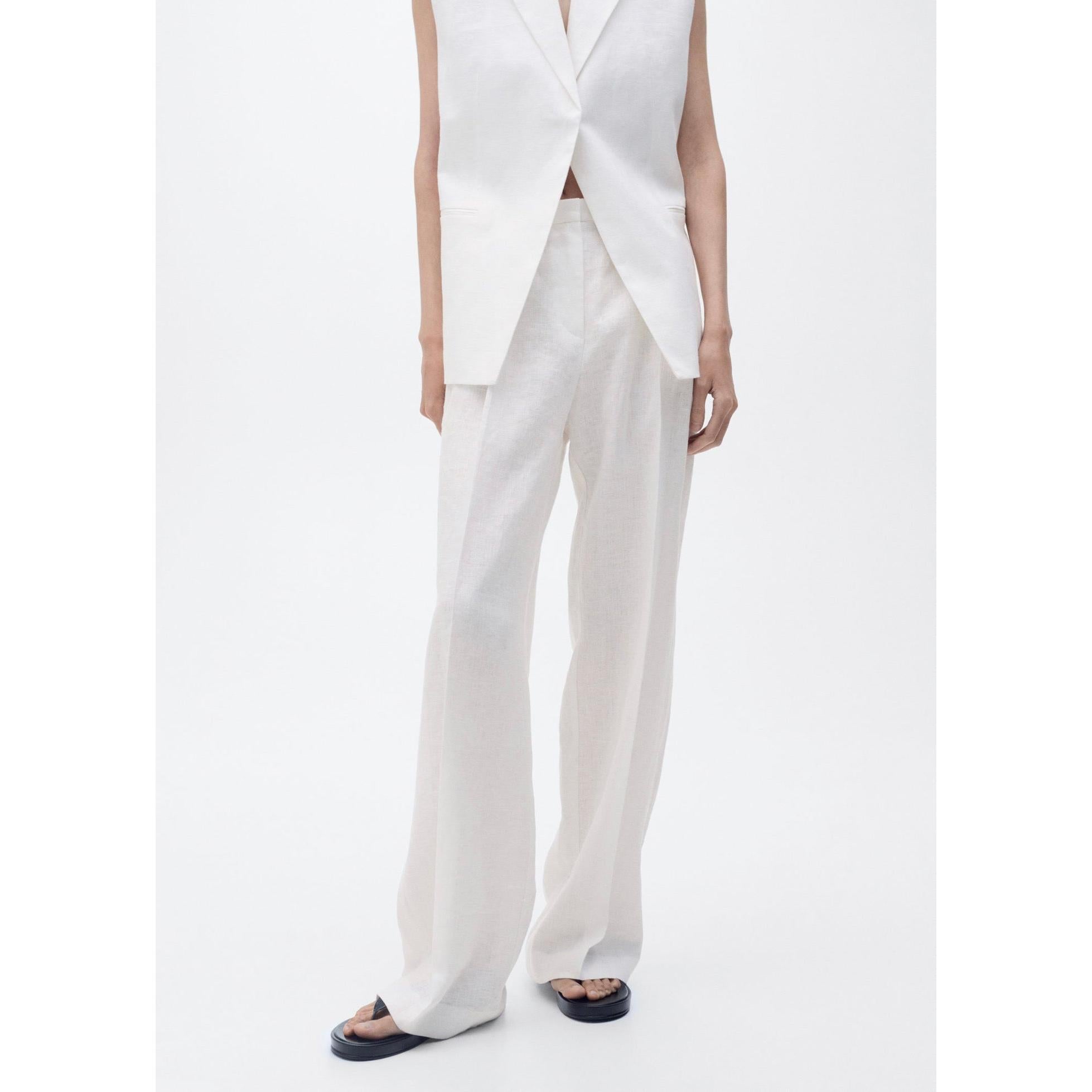 Pantalon De Costume Lin