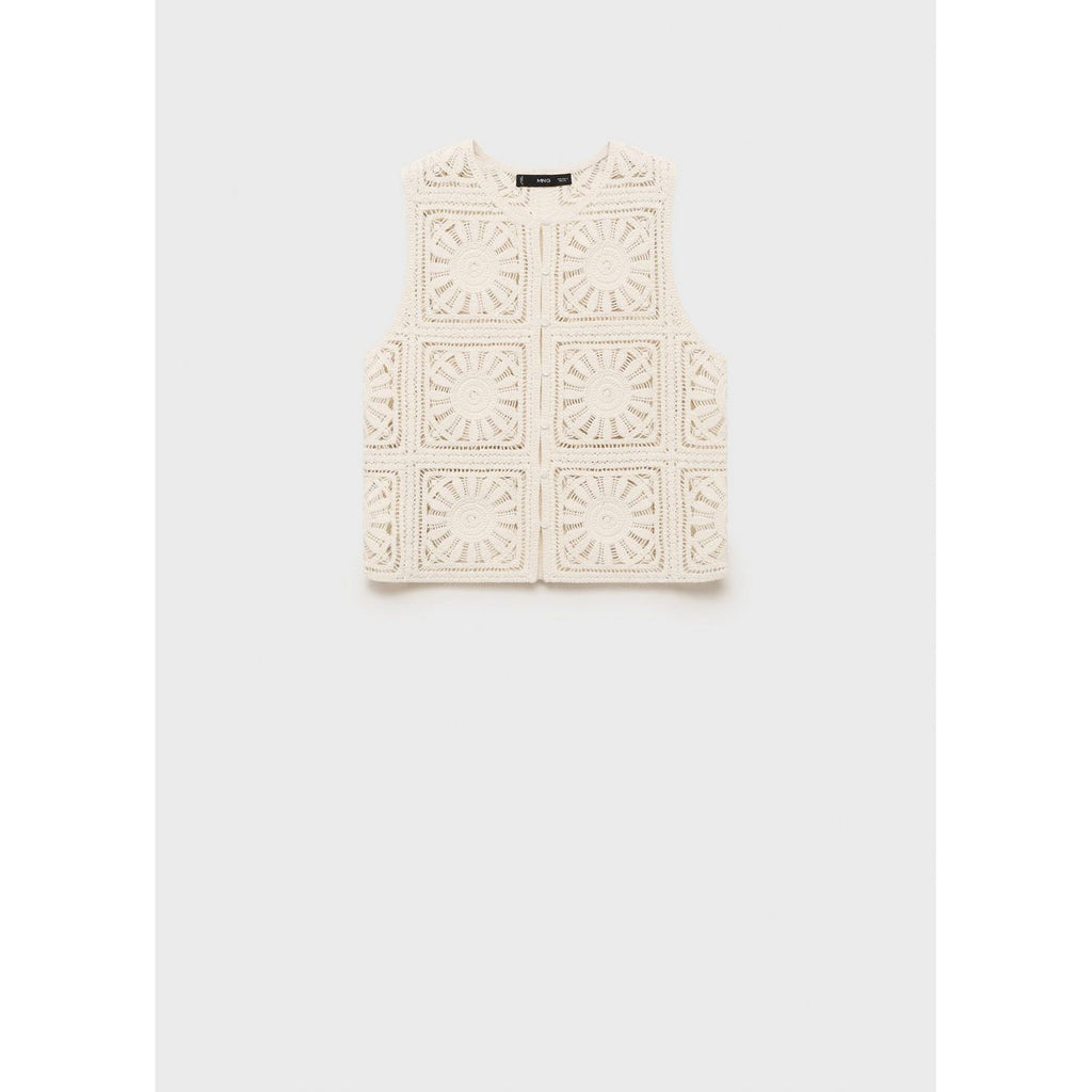 Gilet Maille Crochet