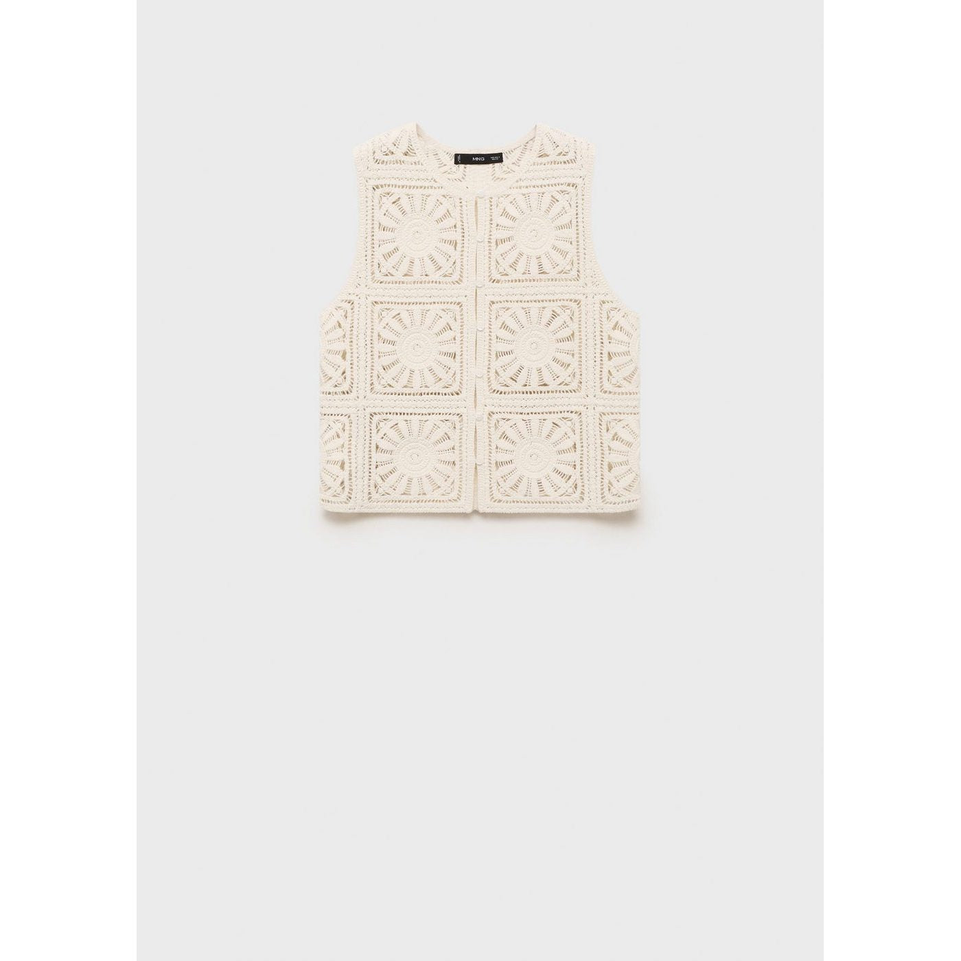 Gilet Maille Crochet