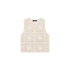 Gilet Maille Crochet