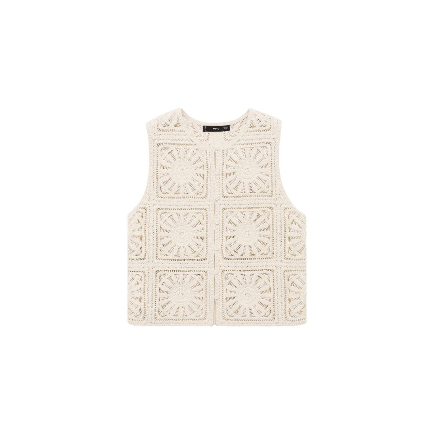 Gilet Maille Crochet