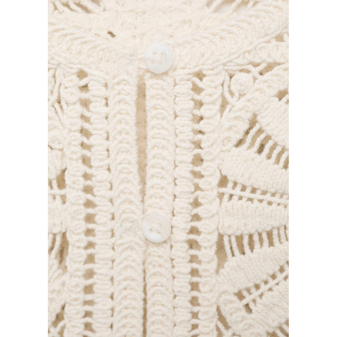 Gilet Maille Crochet