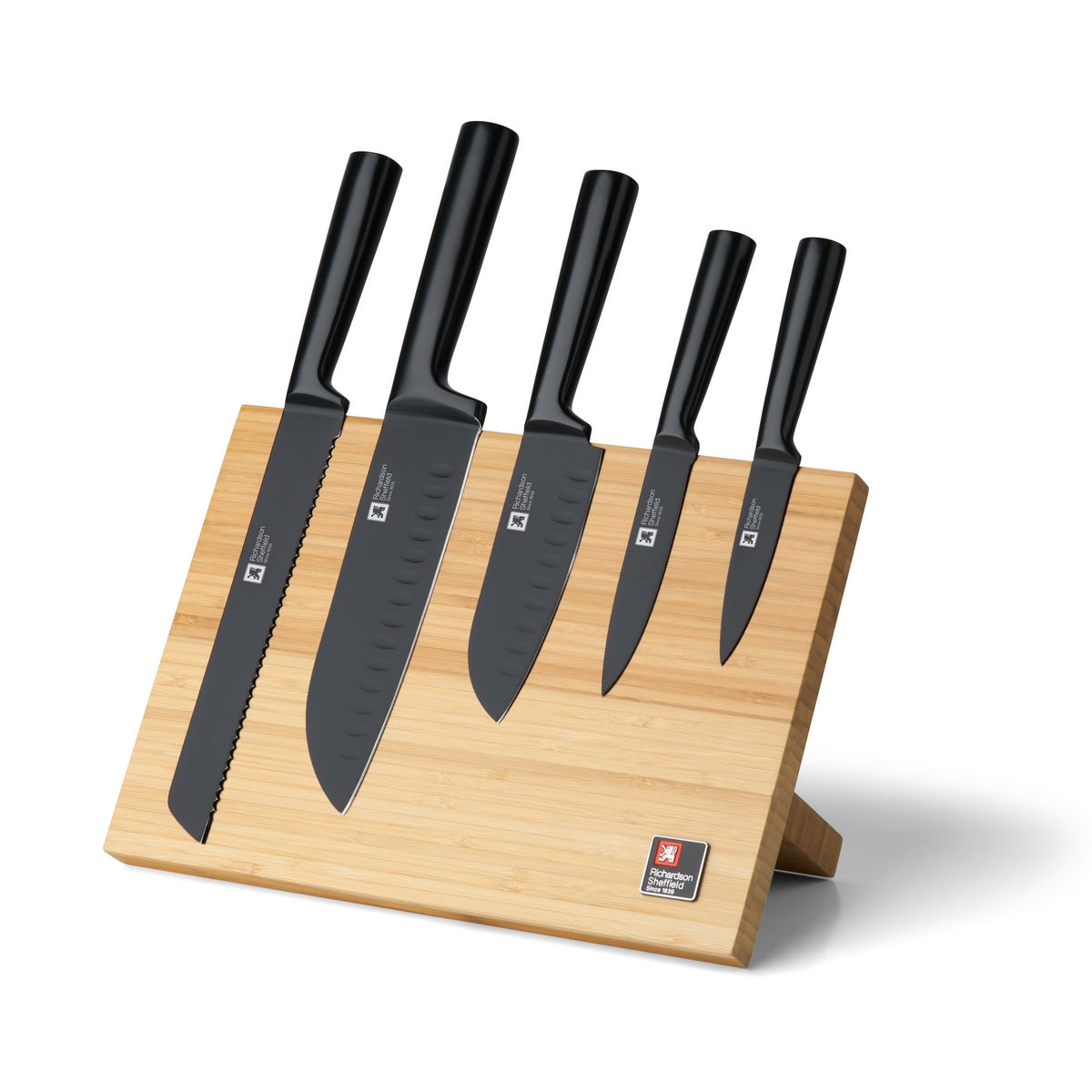 Nox - Bloque de 5 cuchillos de cocina