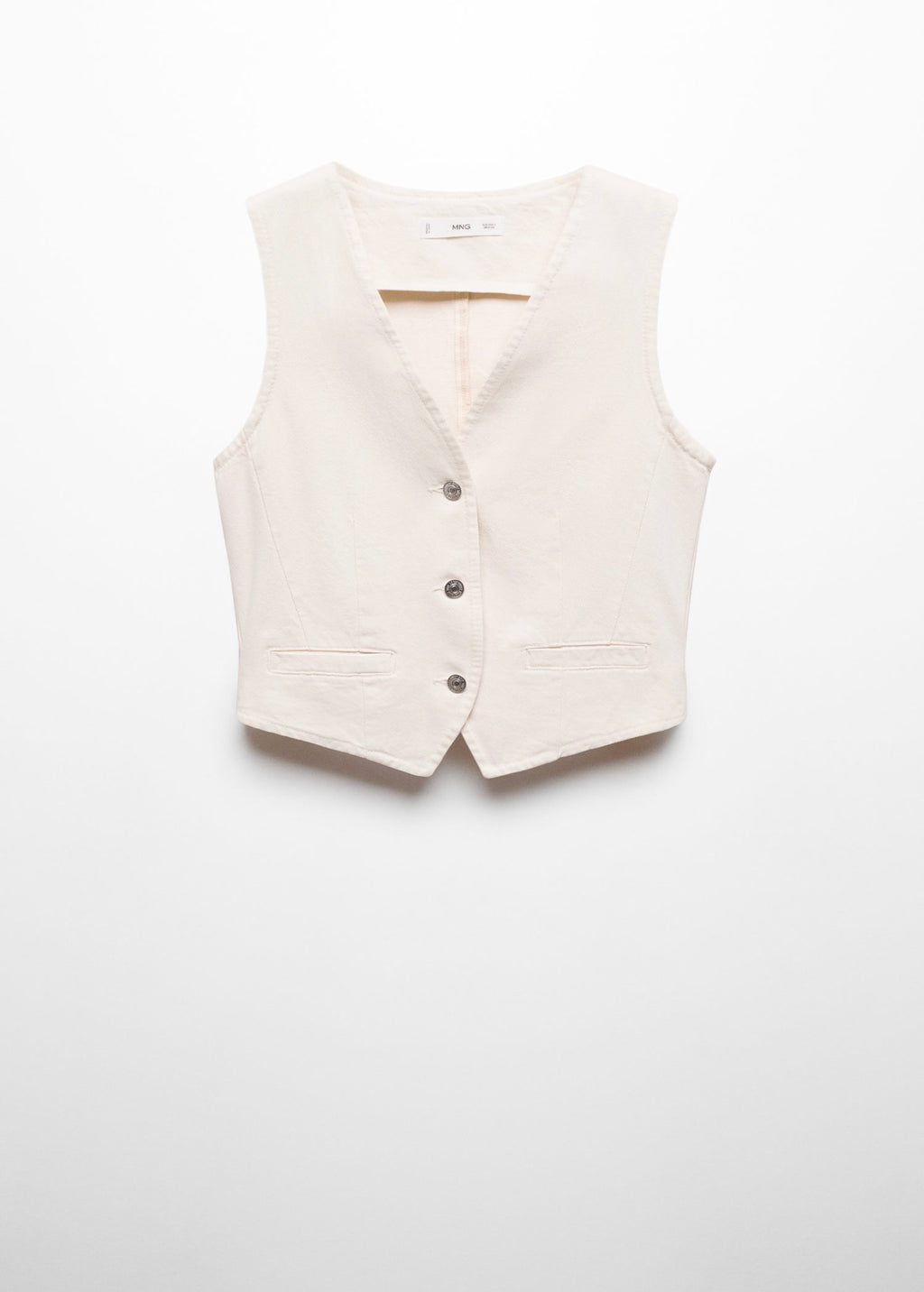 Gilet En Jean Boutons