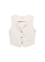 Gilet En Jean Boutons