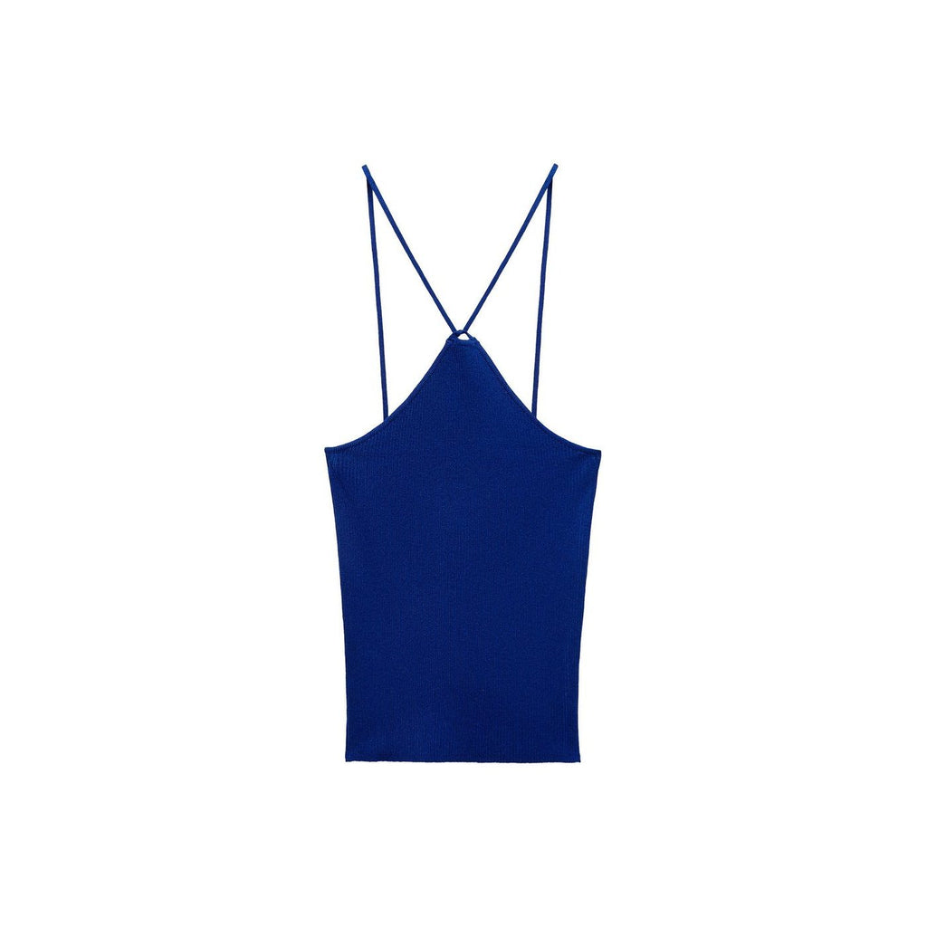 Top Maille Fil Métallisé