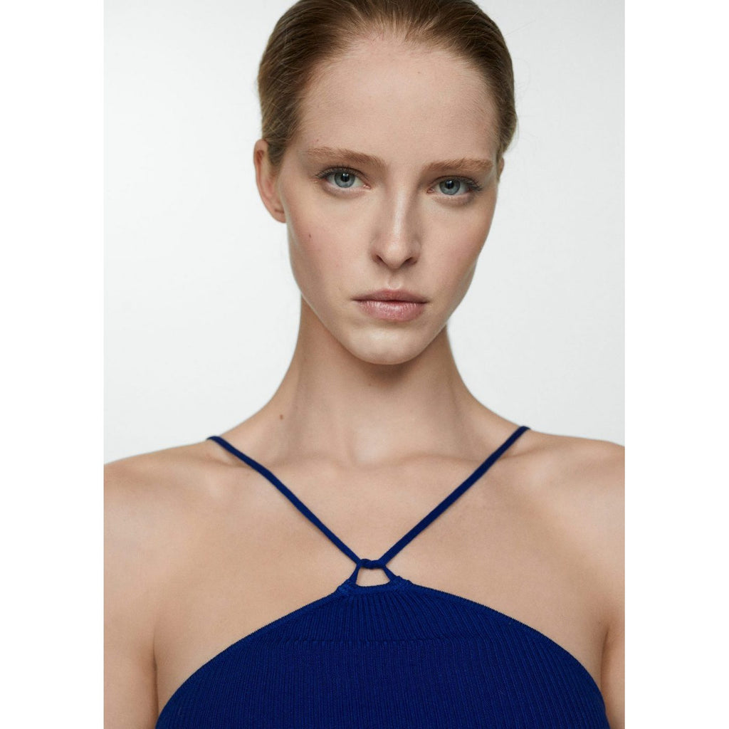 Top Maille Fil Métallisé