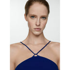 Top Maille Fil Métallisé
