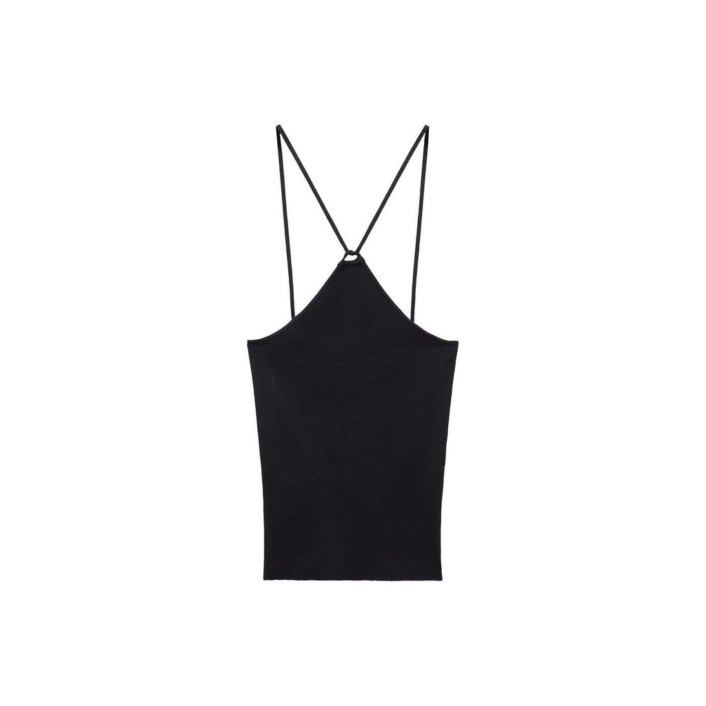 Top Maille Fil Métallisé
