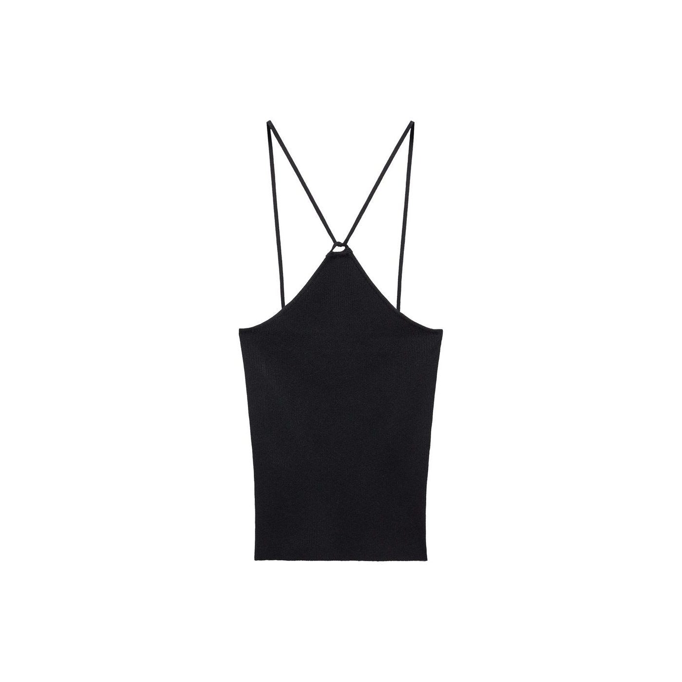 Top Maille Fil Métallisé