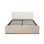 Livy - Cama con almacenaje - Pana - Beige
