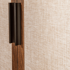 Jetson - Buffet 2 Portes - Tissu & Noyer