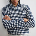 Camisa Errico - Navy Check