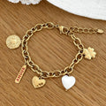 Pulsera de acero “Roma”-Pulseras-Instants Plaisirs • Joyas-Instants Plaisirs | Joyas
