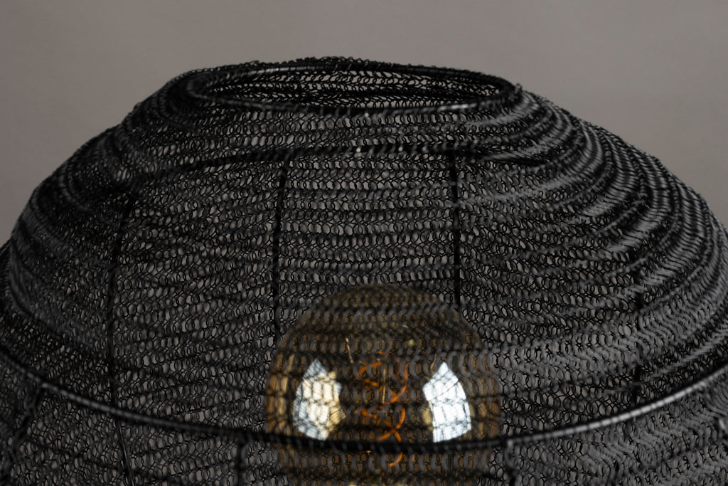 Meezan - Floor lamp - Iron - Black