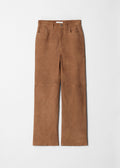Pantalon Es Melissa Suede Trs - Marron