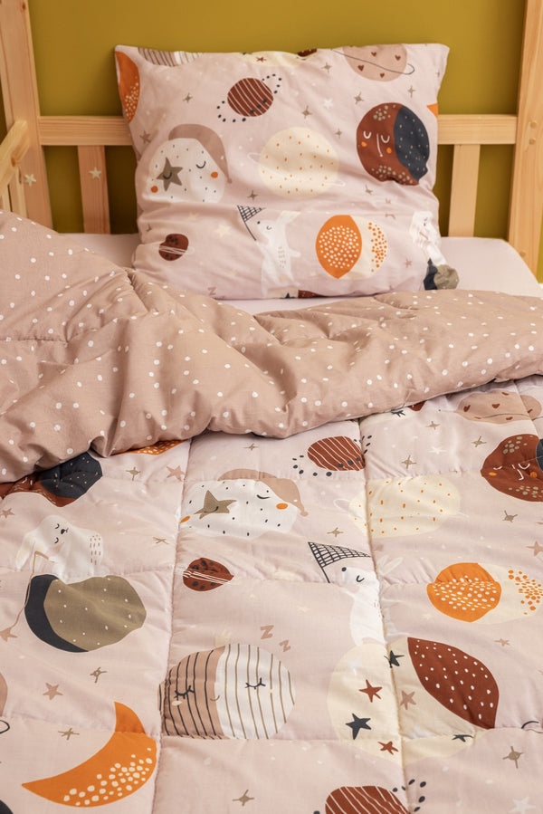 Sky Dream - Couette Imprimée + Taie D'Oreiller - Coton Imprimé