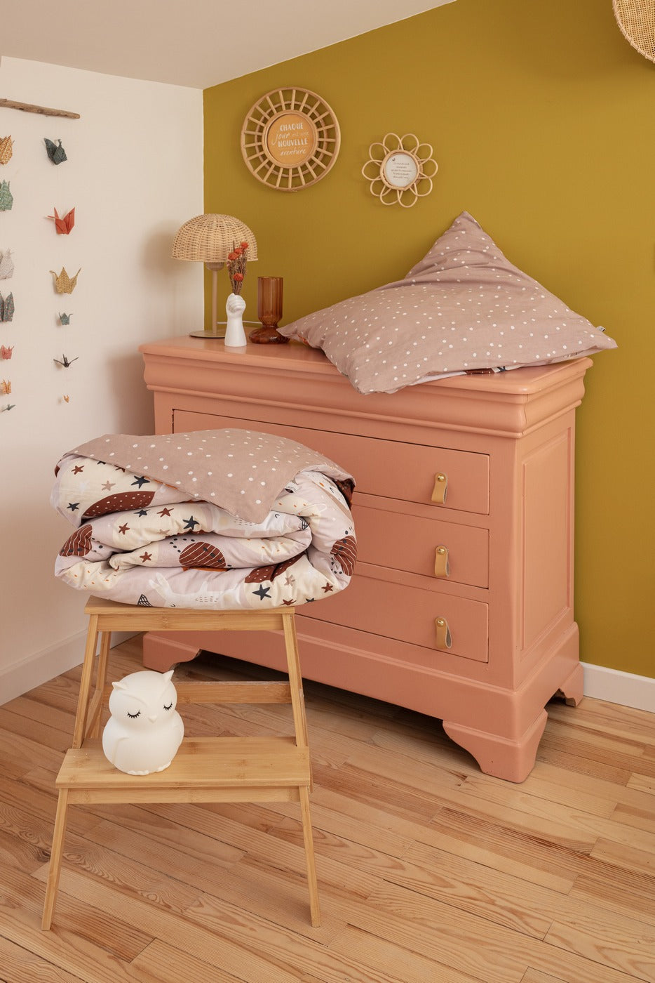 Sky Dream - Parure De Lit (Housse De Couette + Taie D'Oreiller) - Coton Imprimé