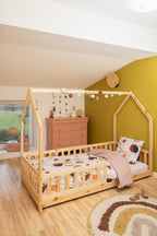 Sky Dream - Parure De Lit (Housse De Couette + Taie D'Oreiller) - Coton Imprimé