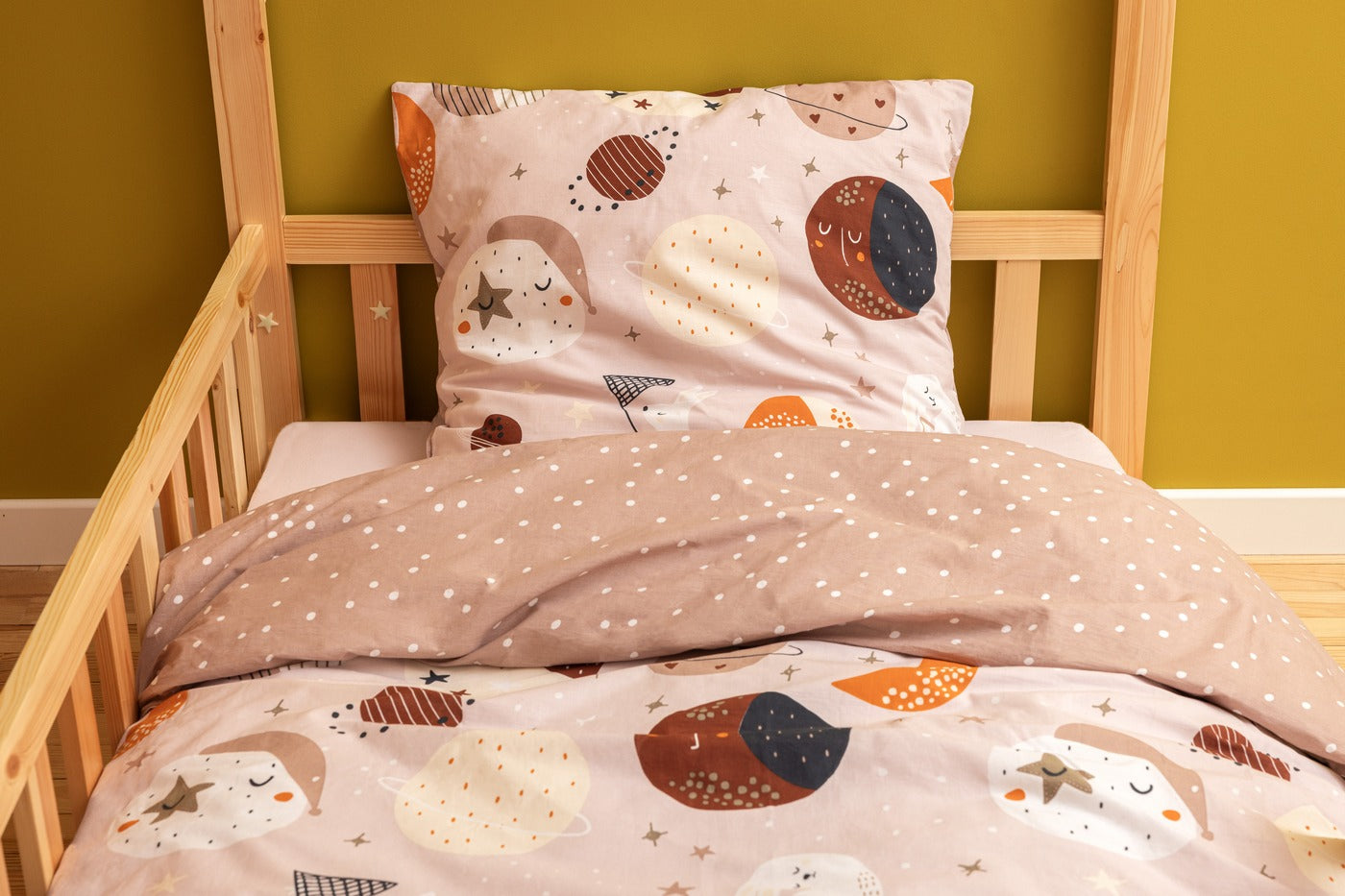 Sky Dream - Parure De Lit (Housse De Couette + Taie D'Oreiller) - Coton Imprimé