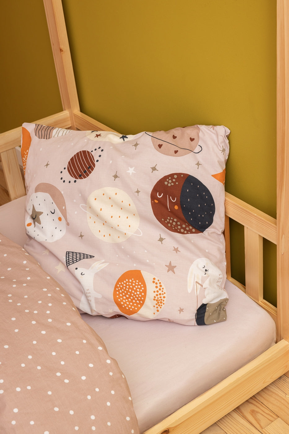 Sky Dream - Parure De Lit (Housse De Couette + Taie D'Oreiller) - Coton Imprimé