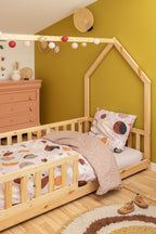 Sky Dream - Parure De Lit (Housse De Couette + Taies D'Oreiller) - Coton Imprimé