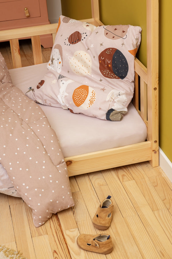 Sky Dream - Parure De Lit (Housse De Couette + Taies D'Oreiller) - Coton Imprimé
