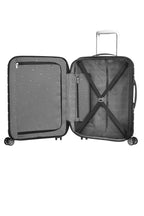 Expandable 4-Wheel Cabin Suitcase - Flux - Black